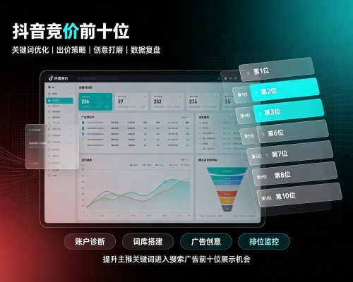 新邱抖音搜索竞价
